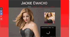Desktop Screenshot of jackieevancho.com
